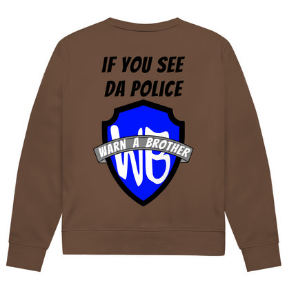 WARN A BROTHER - Herren Biker Premium Sweatshirt