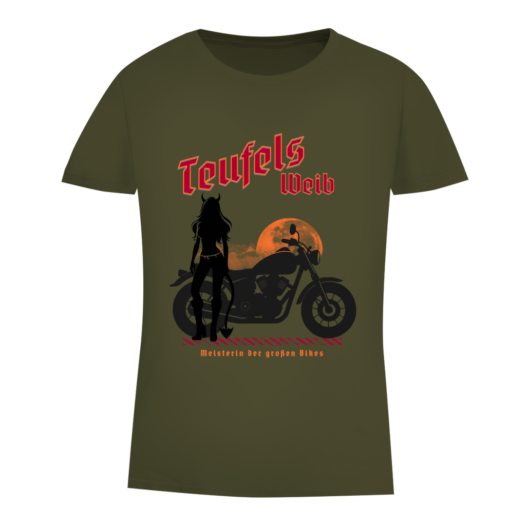 TEUFELSWEIB - Bikershirt für Frauen