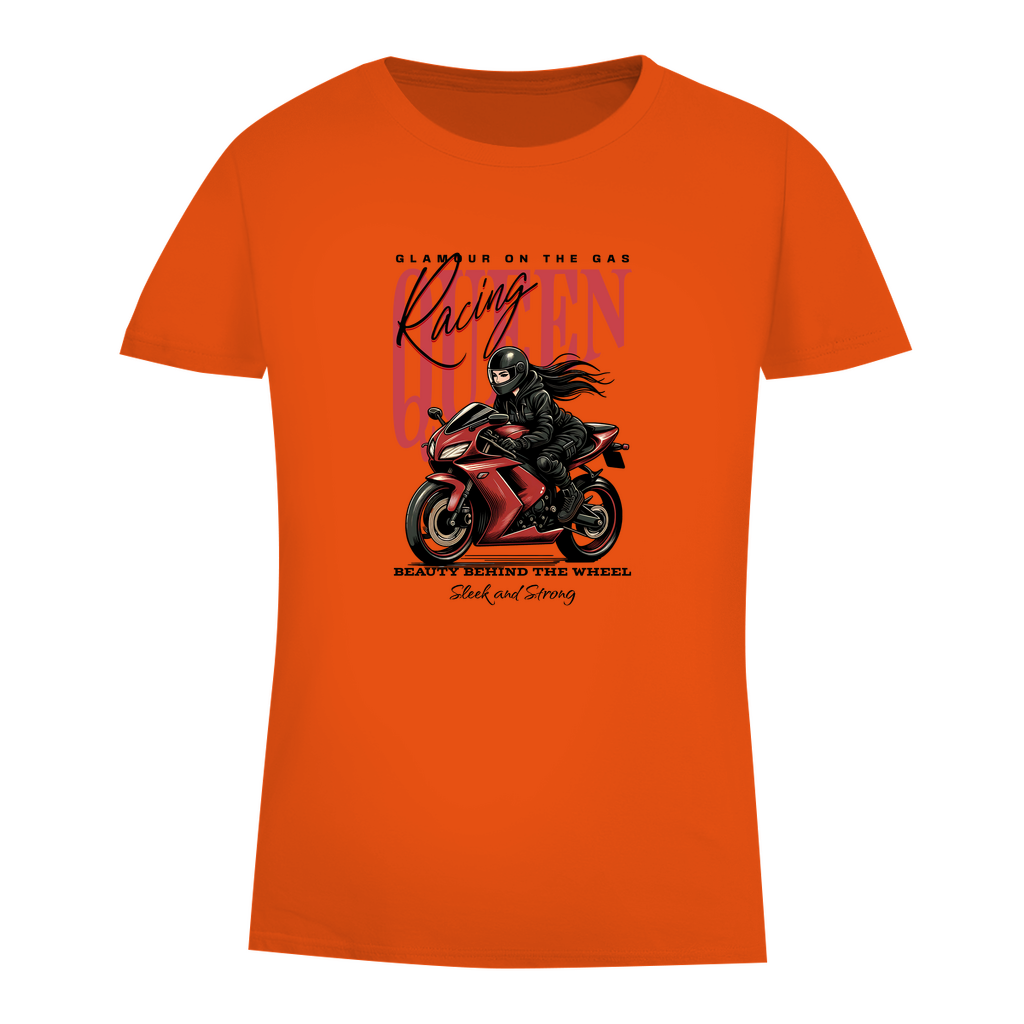 RACING QUEEN - Biker T-Shirt für Frauen