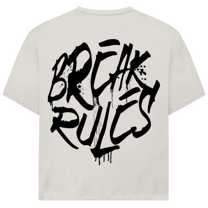 BREAK RULES - Oversized Herren Biker T-Shirt