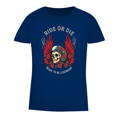 RIDE OR DIE - Damen Biker T-Shirt