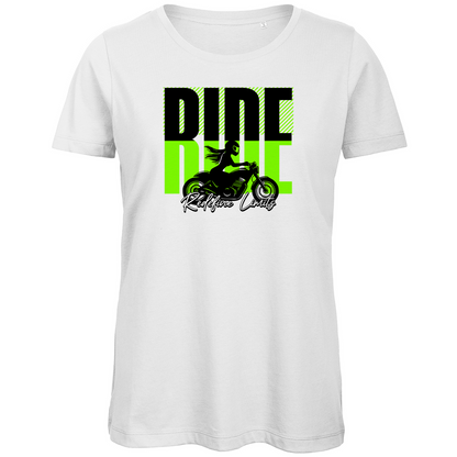 RIDE - REDEFINE LIMITS - Damen Premium Bio T-Shirt