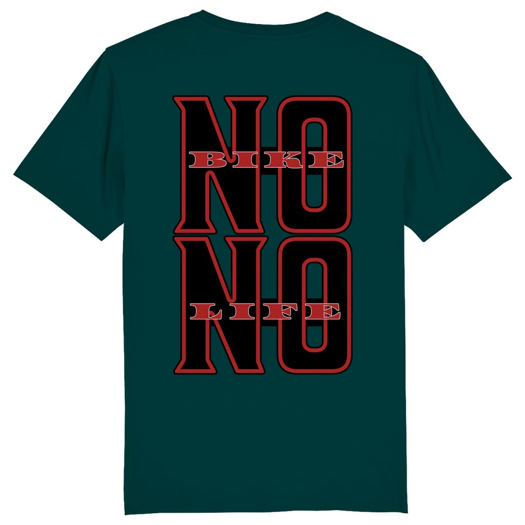 No Bike No Life - Bikershirt für Herren
