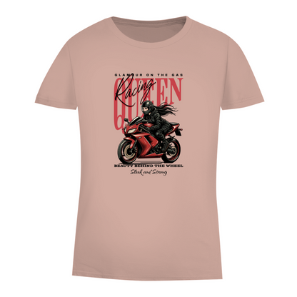 RACING QUEEN - Biker T-Shirt für Frauen