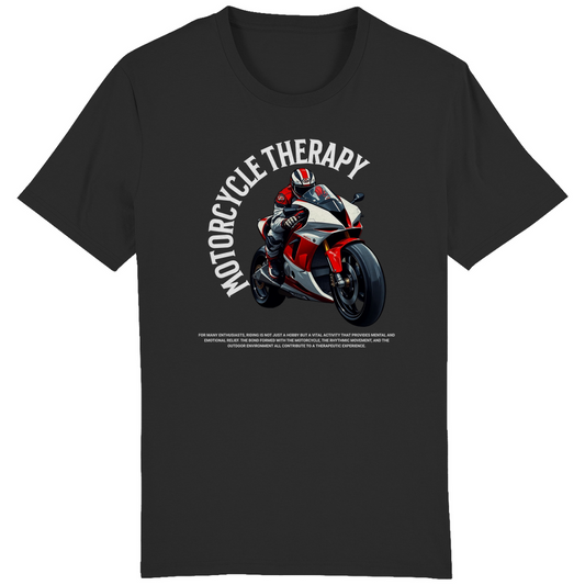 MOTORCYCLE THERAPIE - Biker T-Shirt