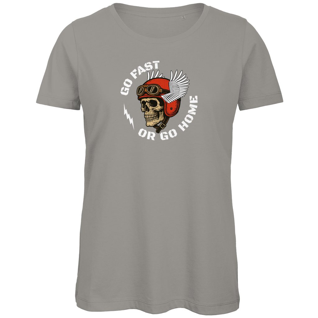 GO FAST OR GO HOME - Bikershirt für Frauen