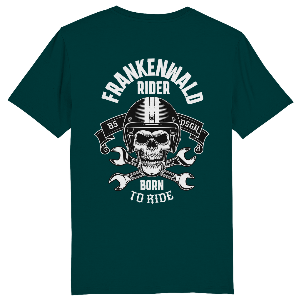 FRANKENWALD RIDER - BORN TO RIDE - Bikershirt für Männer