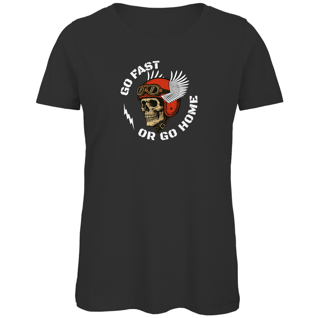 GO FAST OR GO HOME - Bikershirt für Frauen