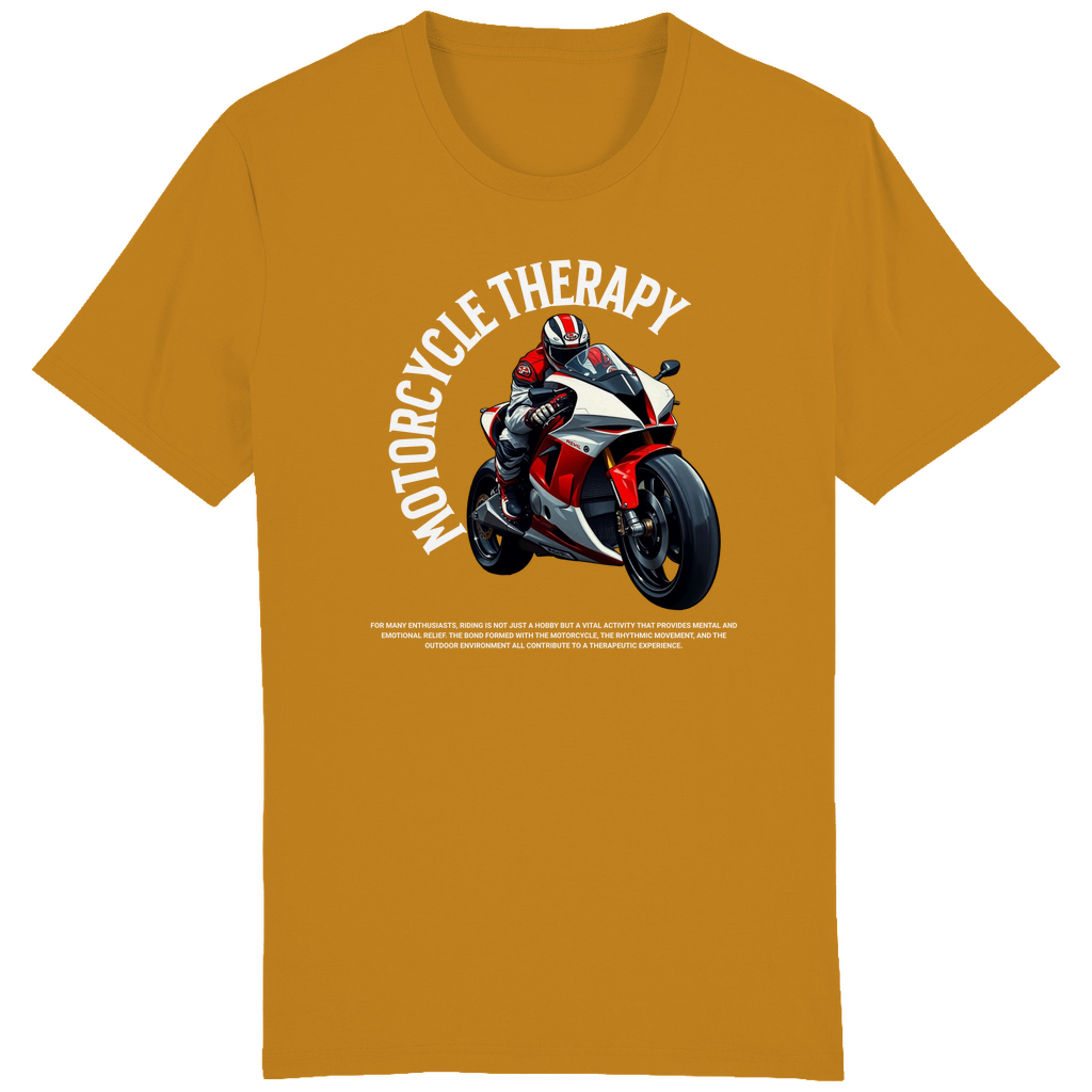 MOTORCYCLE THERAPIE - Biker T-Shirt