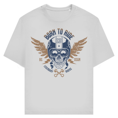 BORN TO RIDE - Herren Bikershirt