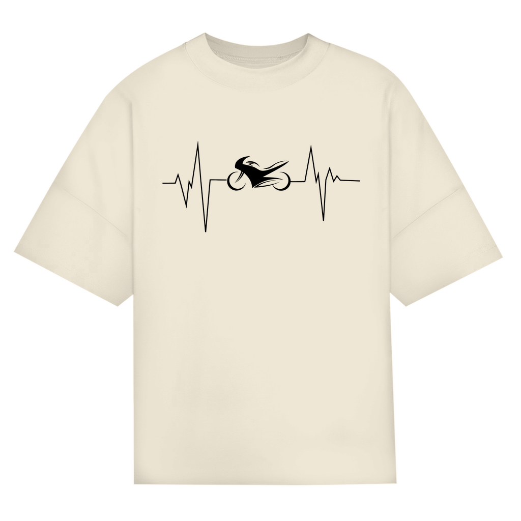 Heartbeat Sport - Oversized Damen T-Shirt