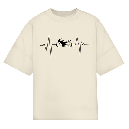 Heartbeat Sport - Oversized Damen T-Shirt