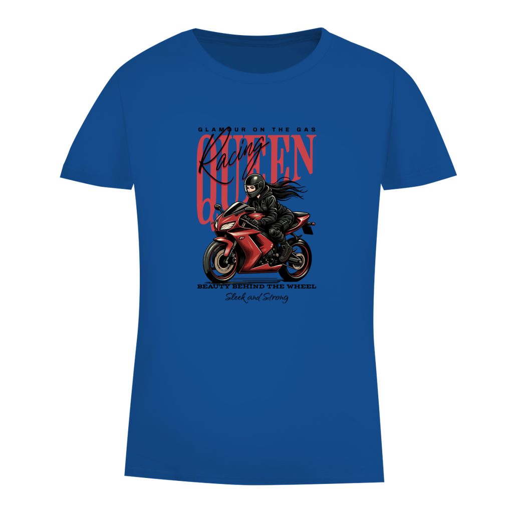 RACING QUEEN - Biker T-Shirt für Frauen