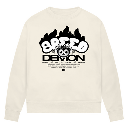SPEED DEMON - Damen Premium Biker Sweatshirt