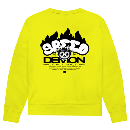 SPEED DEMON - Herren Premium Biker Sweatshirt