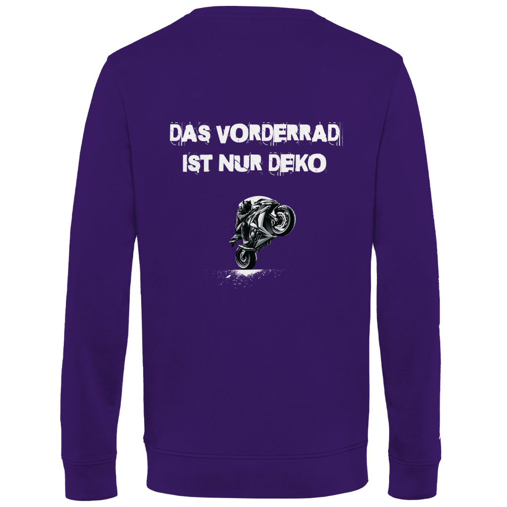 DAS VORDERRAD IST NUR DEKO - Herren Sweatshirt
