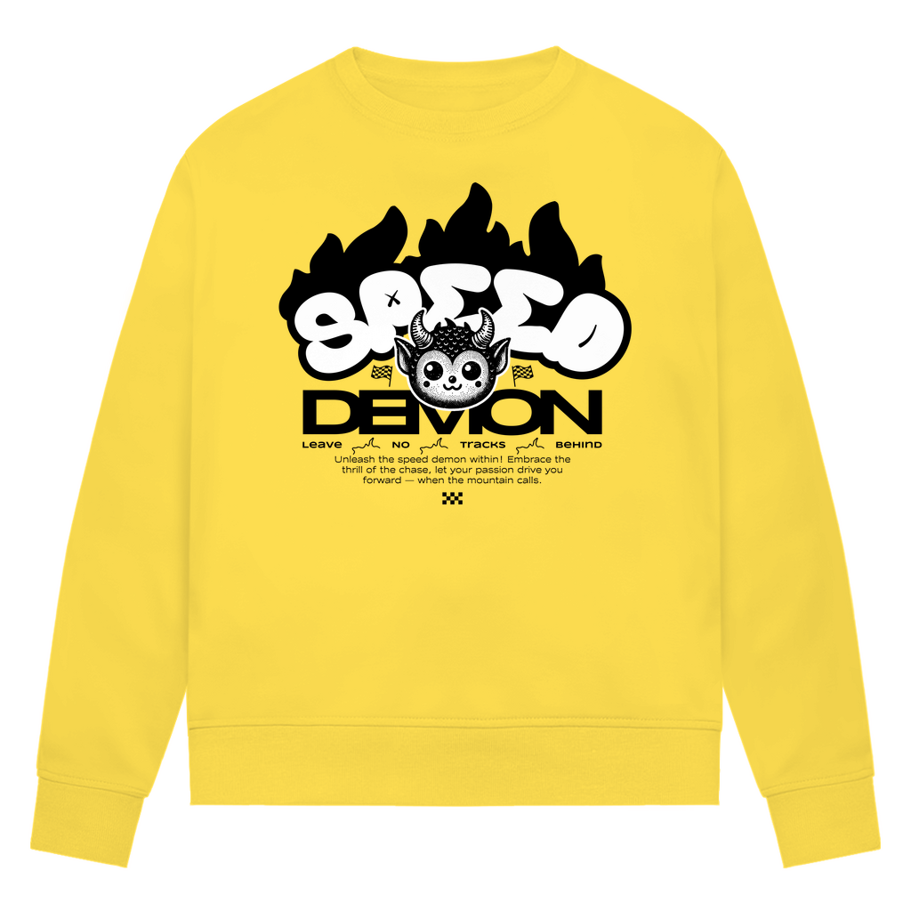 SPEED DEMON - Damen Premium Biker Sweatshirt