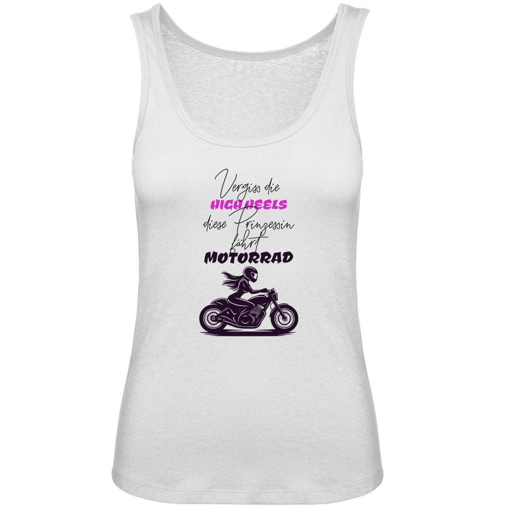 VERGISS DIE HIGHHEELS - Damen Biker Tank Top