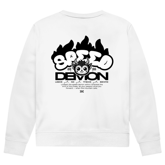 SPEED DEMON - Herren Premium Biker Sweatshirt