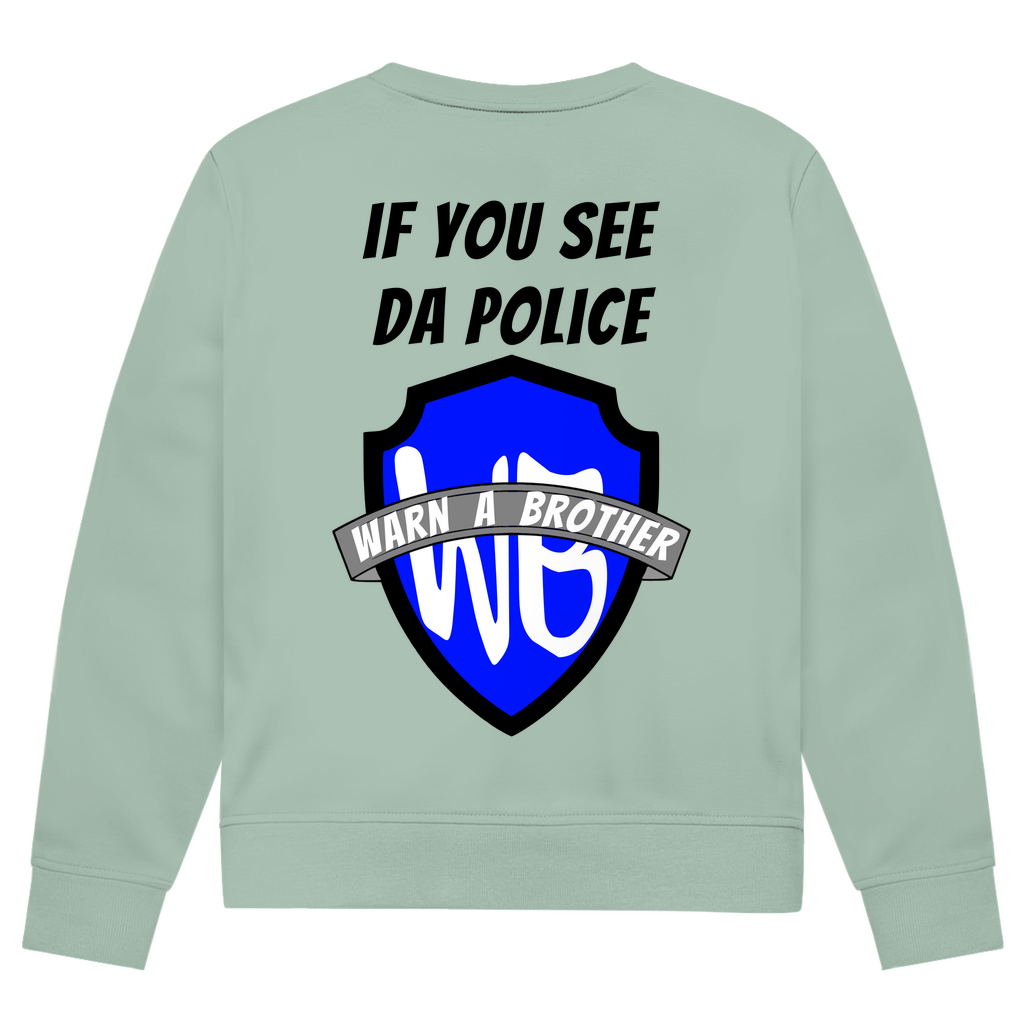 WARN A BROTHER - Herren Biker Premium Sweatshirt