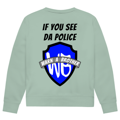 WARN A BROTHER - Herren Biker Premium Sweatshirt