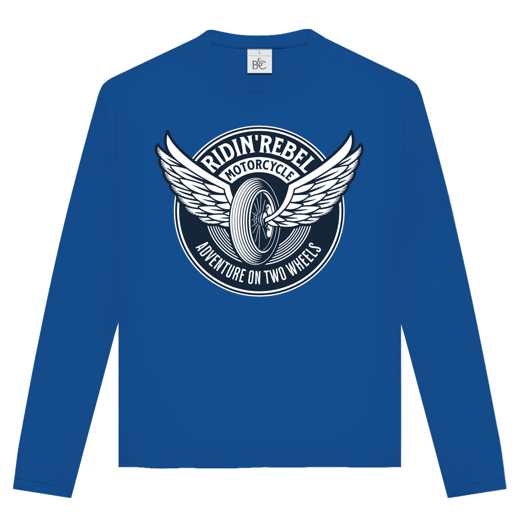 RIDIN' REBEL - Unisex Langarmshirt