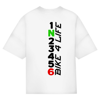 BIKE 4 LIFE - Oversized Bikershirt für Frauen
