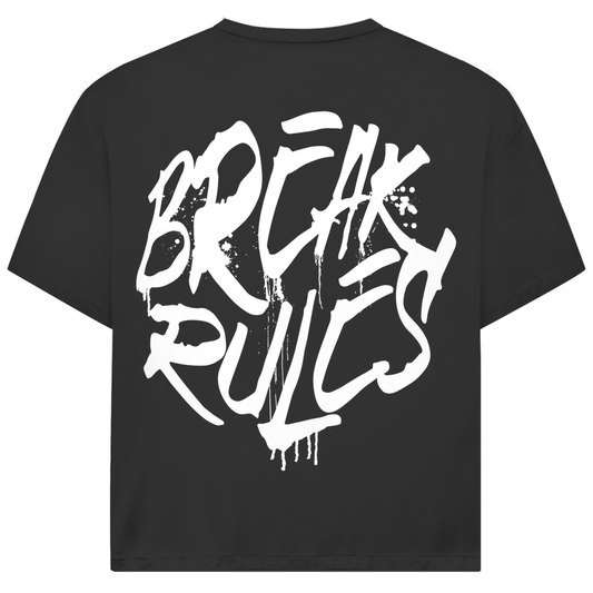 BREAK RULES - Oversized Herren Biker T-Shirt