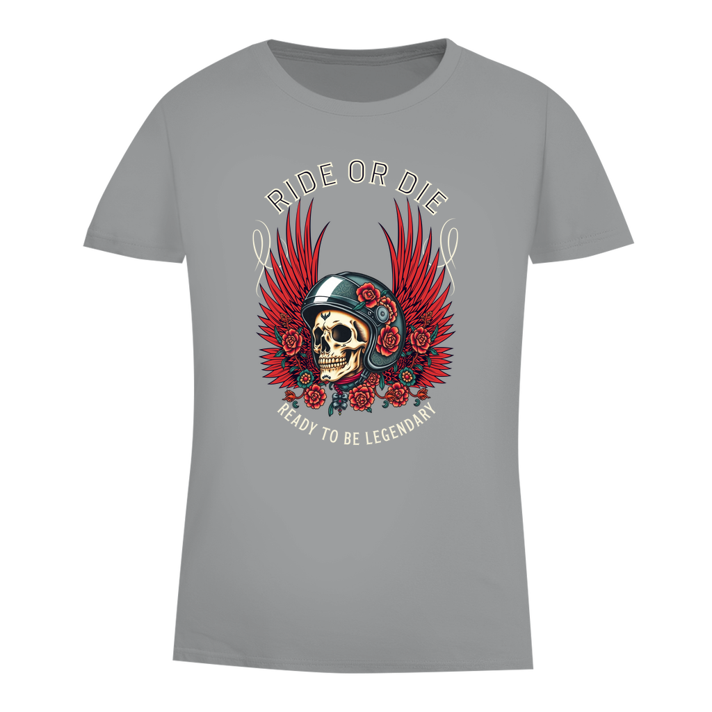 RIDE OR DIE - Damen Biker T-Shirt