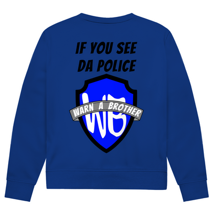 WARN A BROTHER - Herren Biker Premium Sweatshirt