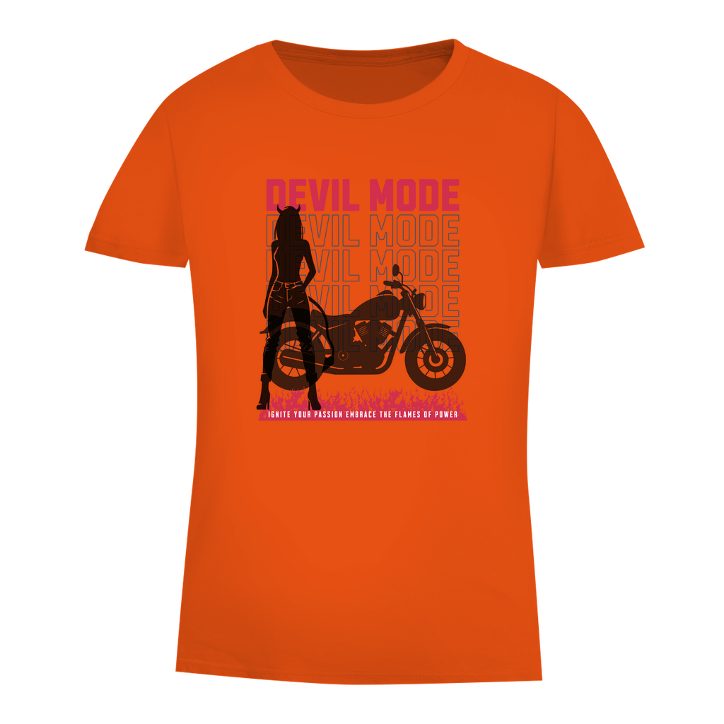 DEVIL MODE - Biker T-Shirt für Frauen