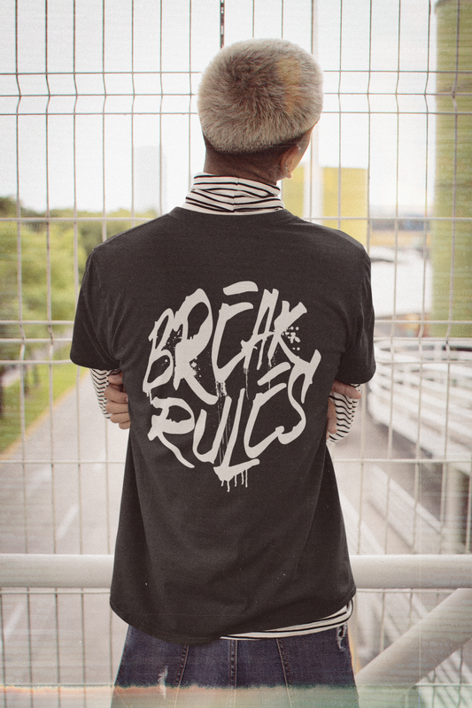 BREAK RULES - Herren Bikershirt