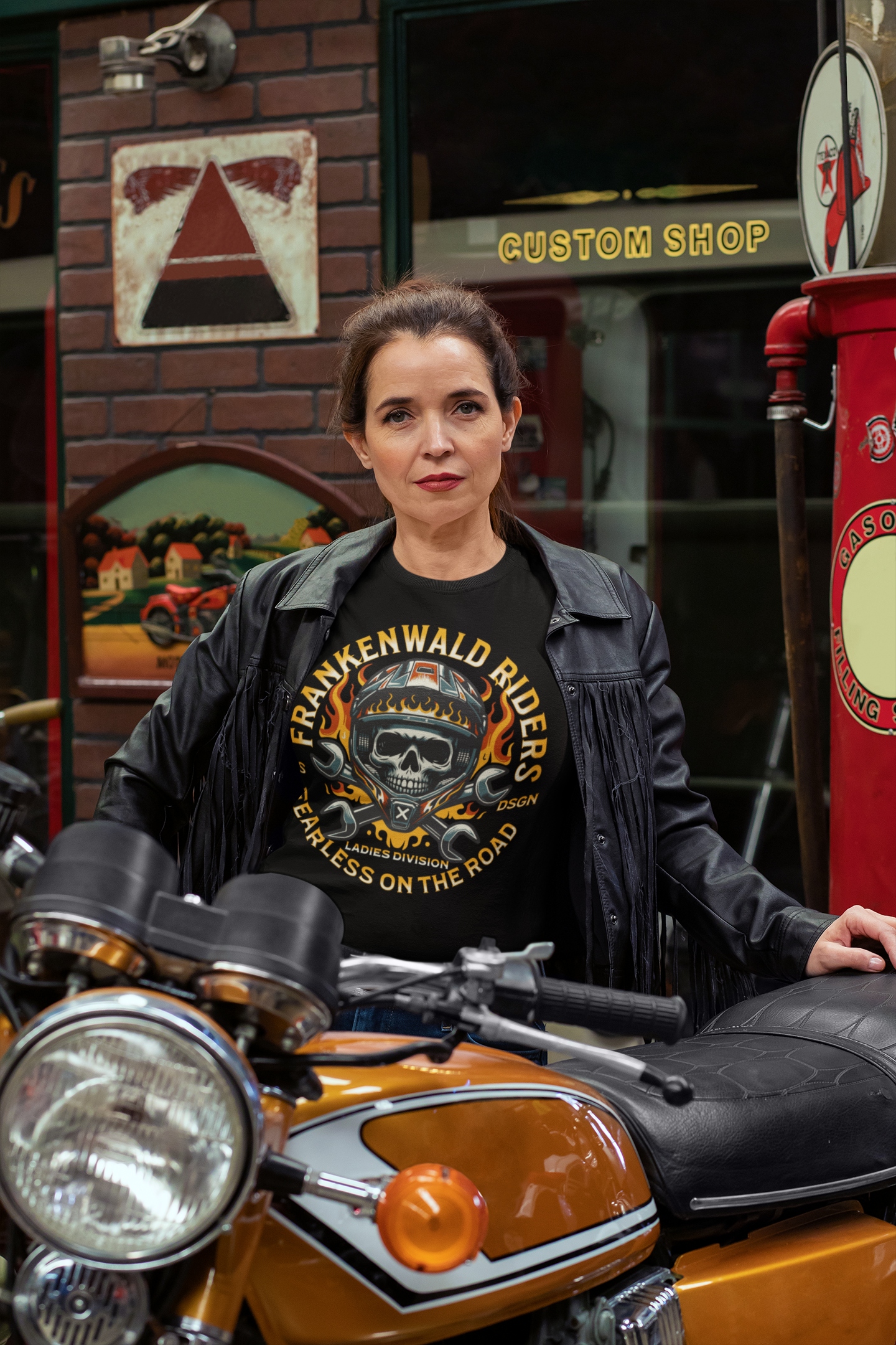 FRANKENWALD RIDERS – LADIES DIVISION - Biker Shirt für Damen