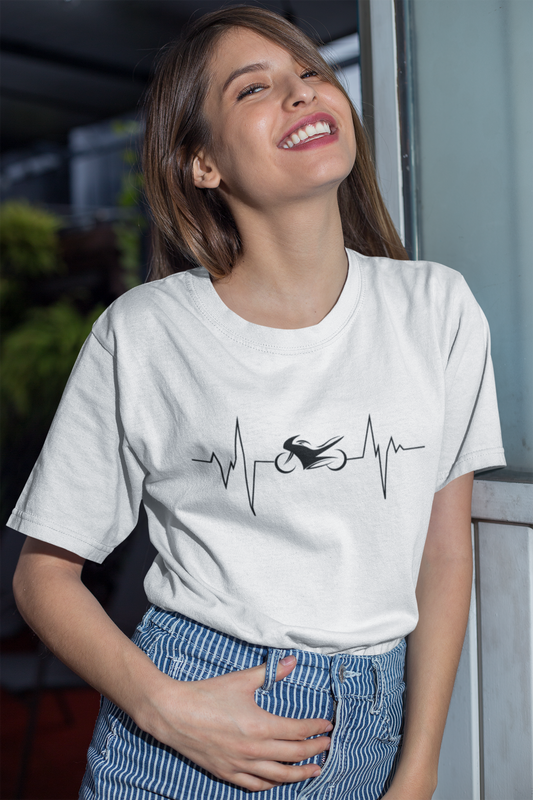 Heartbeat Sport - Oversized Damen T-Shirt