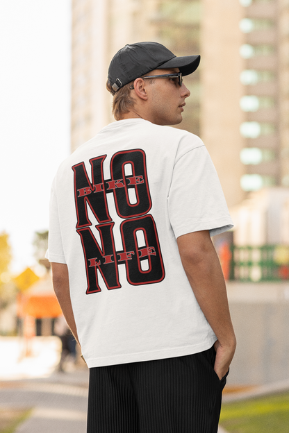 NO BIKE NO LIFE - Oversized Herren T-Shirt