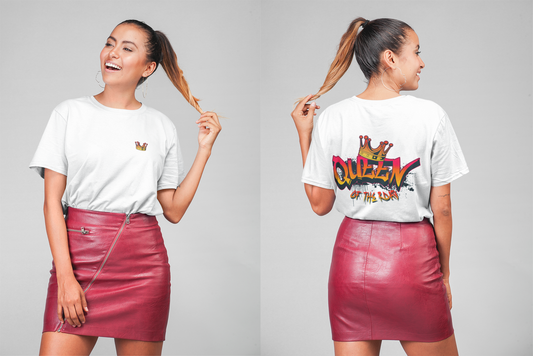 QUEEN OF THE ROAD - Oversized Damen T-Shirt