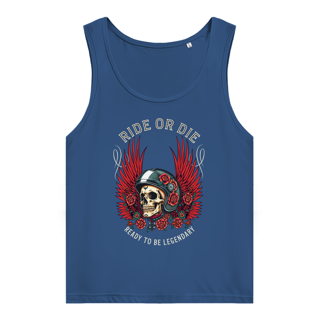 RIDE OR DIE - Damen Biker Tank Top