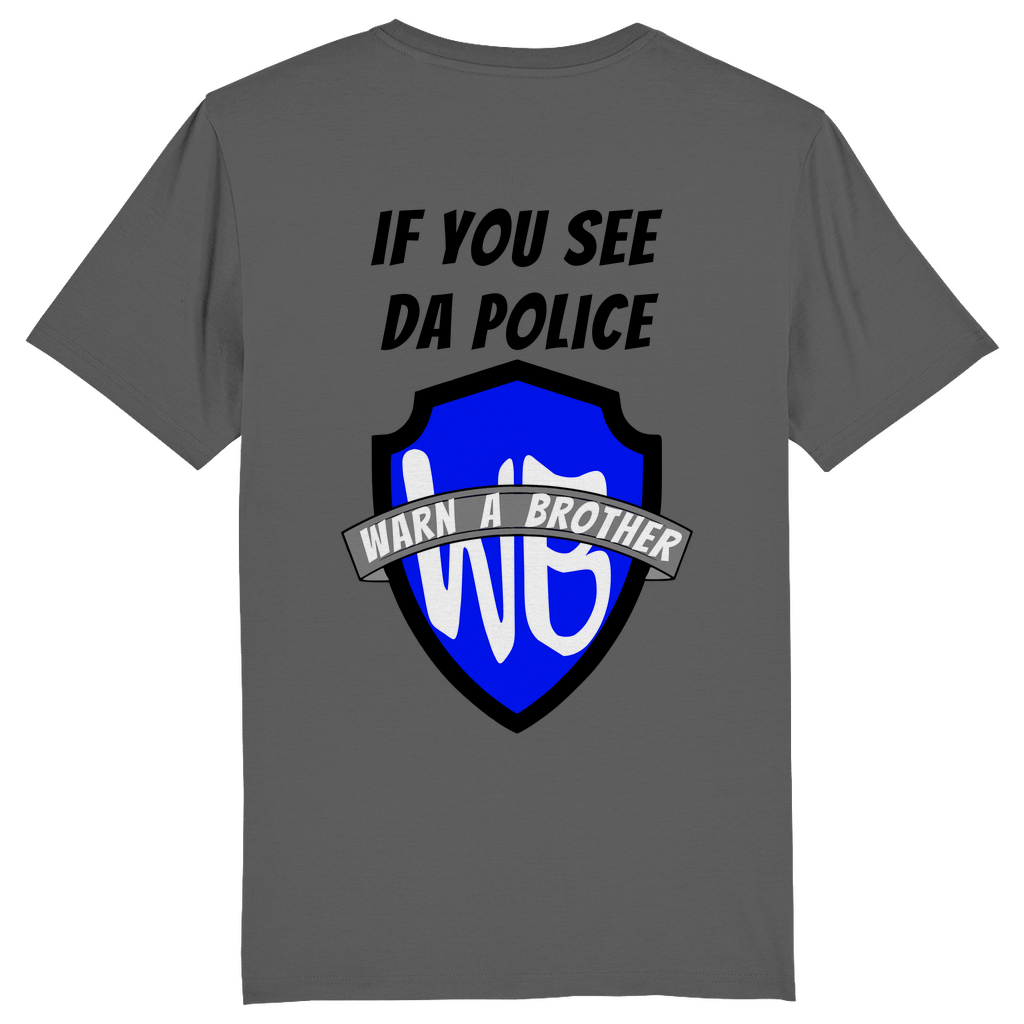 IF YOU SEE DA POLICE - WARN A BROTHER - Herren Bikershirt