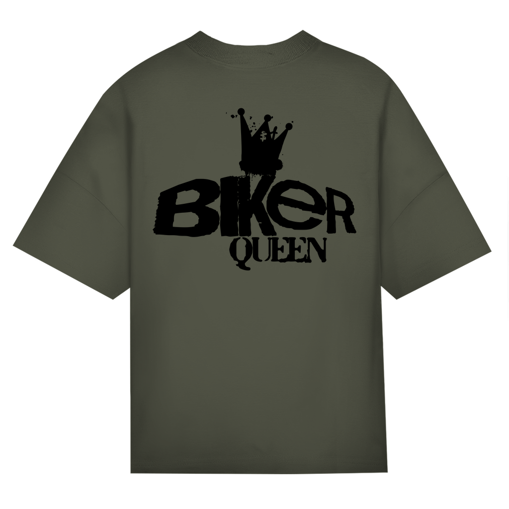 BIKER QUEEN - Biker Damenshirt Oversized