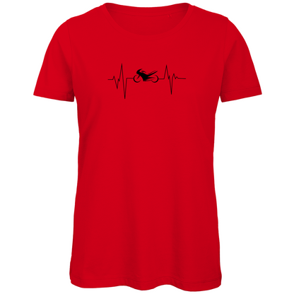 HEARTBEAT - Bikershirt für Frauen