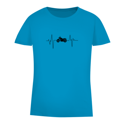 HERZKLOPFEN - Biker T-Shirt für Frauen