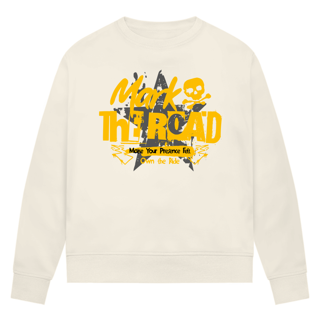 MARK THE ROAD - Damen Premium Biker Sweatshirt