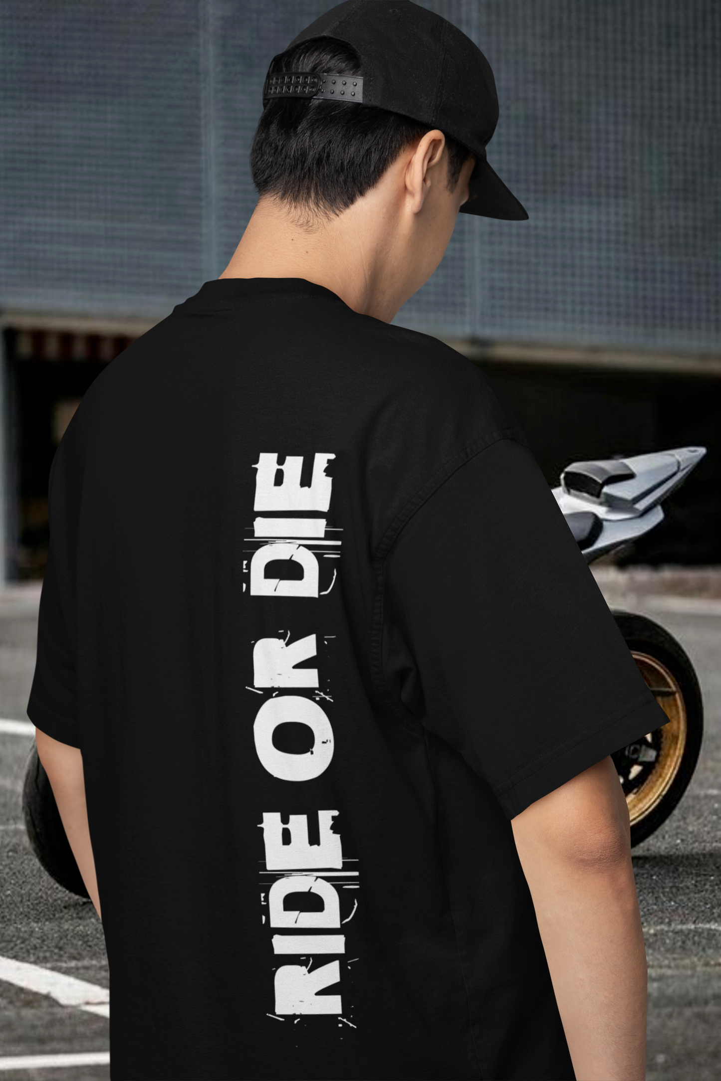 RIDE OR DIE - Oversized Herren T-Shirt