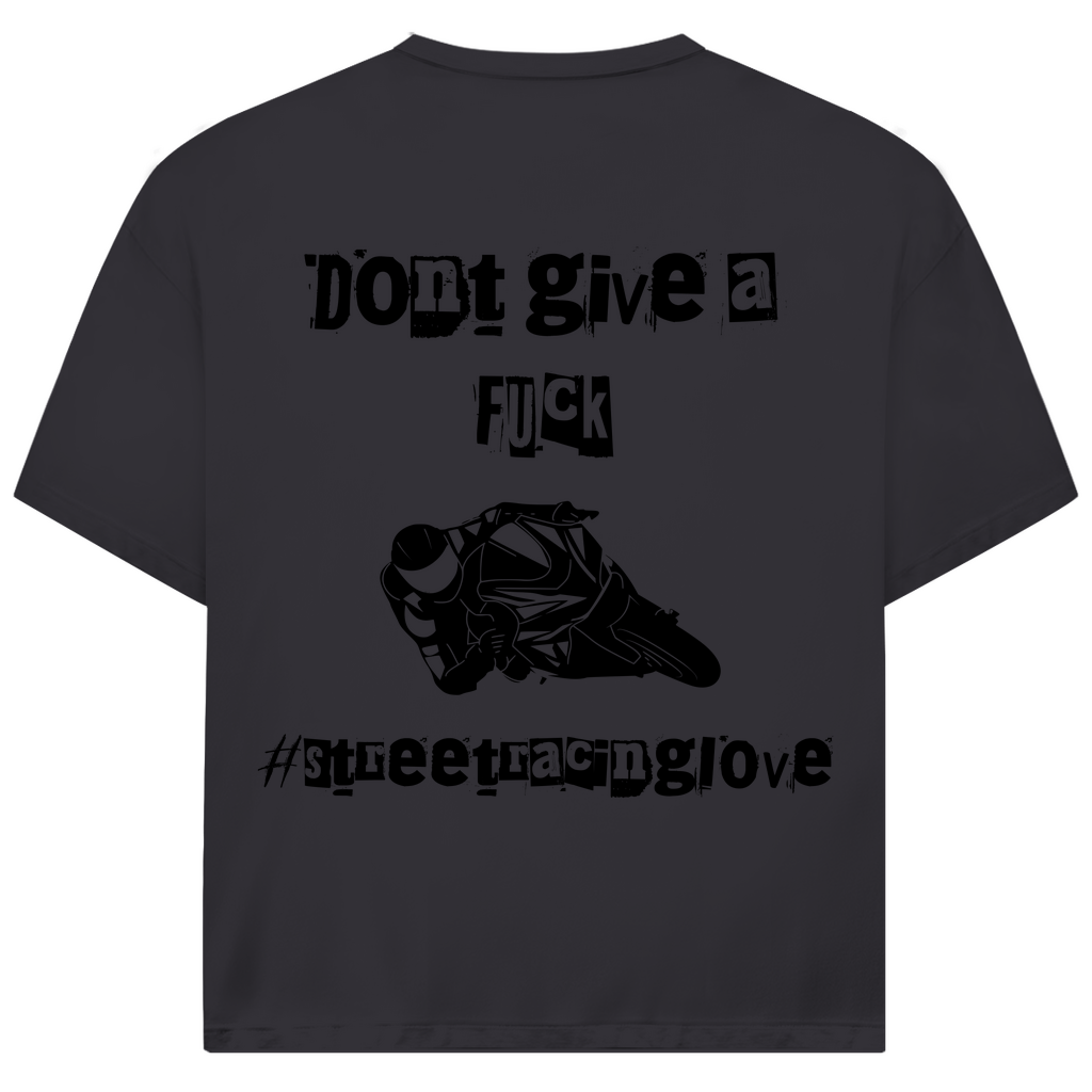 DON'T GIVE A FUCK - Oversized Herren T-Shirt