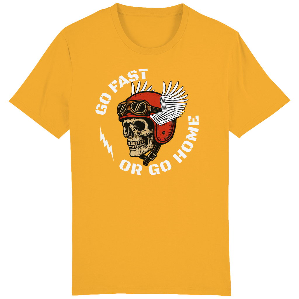 GO FAST OR GO HOME - Herren Biker T-Shirt