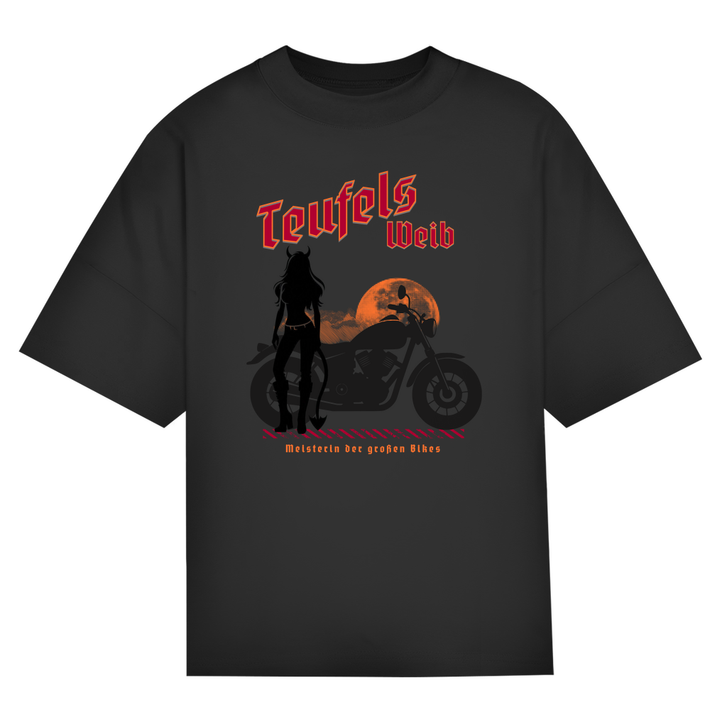 TEUFELSWEIB  - Bikershirt für Damen