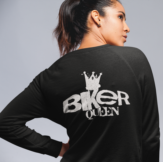 BIKER QUEEN - Damen Premium Sweatshirt