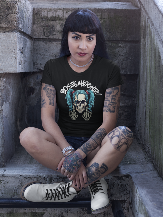 BÖSES MÄDCHEN - Frauen-Bikershirt