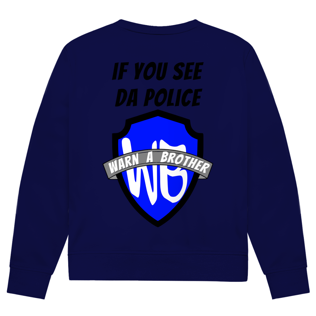 WARN A BROTHER - Herren Biker Premium Sweatshirt