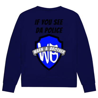 WARN A BROTHER - Herren Biker Premium Sweatshirt